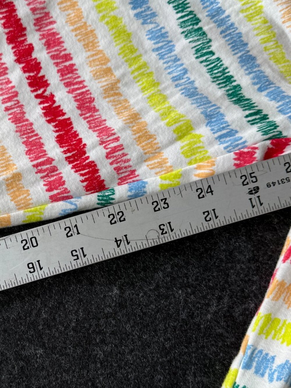 Crayola x Kohl’s Colorful Stripe Pajama Set Size M - Picture 6 of 8